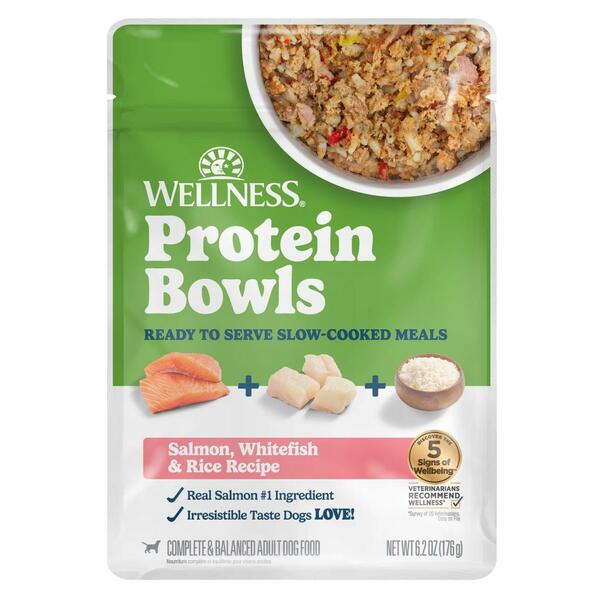 Protein Bowls Salmon, Whitefish & Rice 6.2OZ