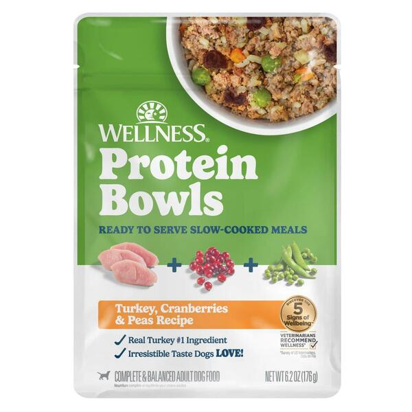 Protein Bowls Turkey Cranberries & Peas 6.2OZ