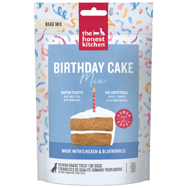 HK Dog Birthday Cake Mix Chicken & Blueberries 7.5oz