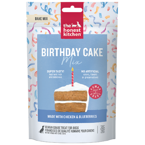 HK Dog Birthday Cake Mix Chicken & Blueberries 7.5oz