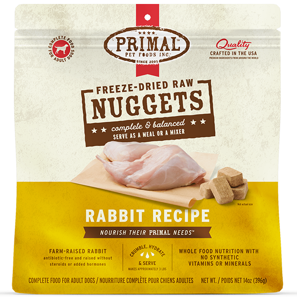 PRIMAL FREEZE DRIED RABBIT