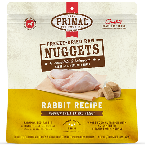 PRIMAL FREEZE DRIED RABBIT