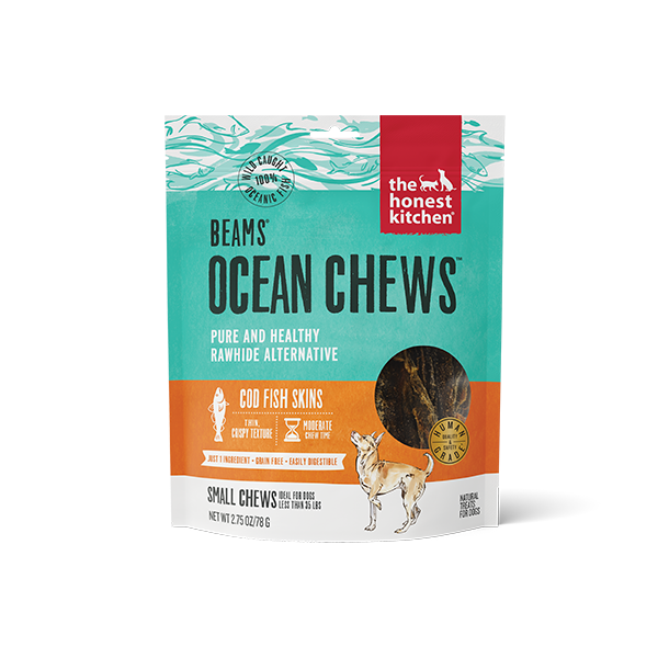 HK Dog Beams Ocean Chews Cod Fish Skins SM 2.75 oz