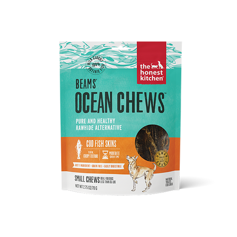 HK Dog Beams Ocean Chews Cod Fish Skins SM 2.75 oz