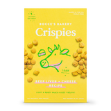 Bocce's Bakery Dog Crispies Beef Liver + Cheese 10 oz