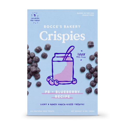 Bocce's Bakery Dog Crispies PB + Blueberry 10 oz