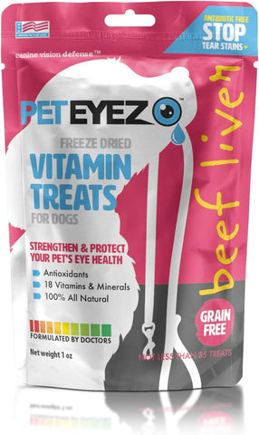 Freeze-Dried Vitamin Treats for Dogs - Beef Liver 28 g