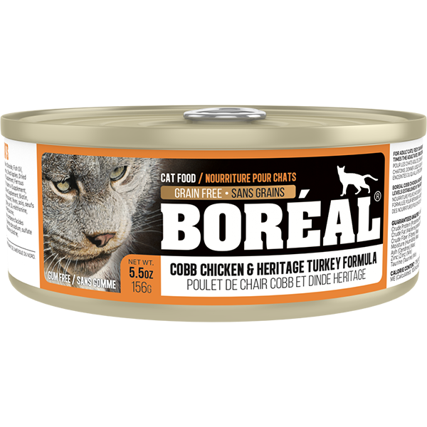 Boreal Cat Cobb Chicken & Heritage Turkey