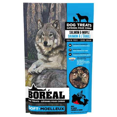 Boreal Dog Treats Salmon and Maple 150 g