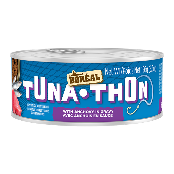 Boreal Cat Red Tuna in Gravy with Anchovy 156g