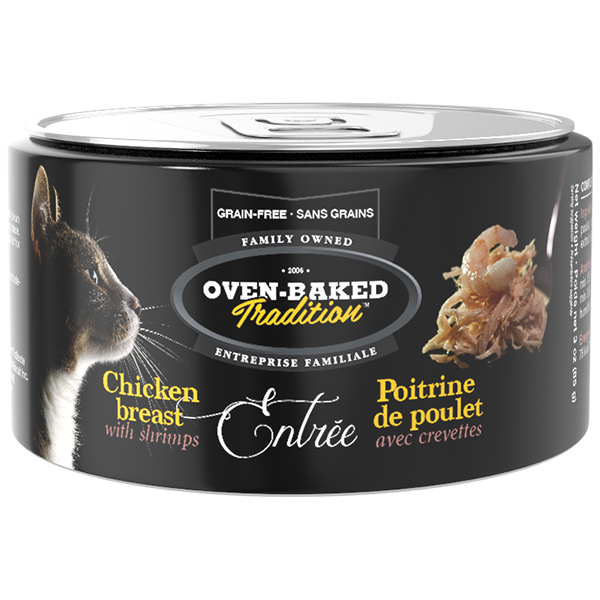 Oven-Baked Tradition Cat Chicken Breast w/ Shrimp 3oz