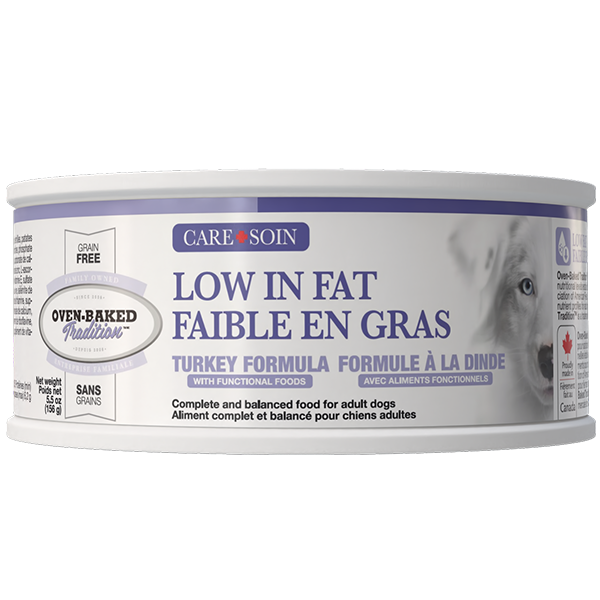 Oven-Baked Tradition Dog Low Fat Care Turkey Pate