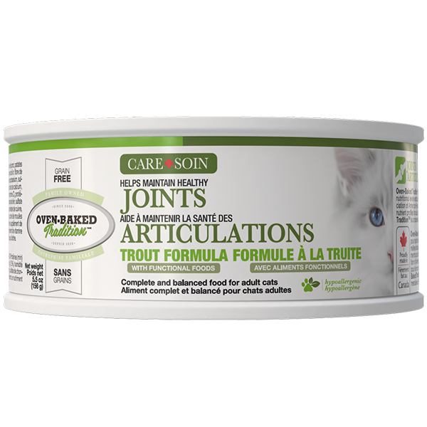 Oven-Baked Tradition Cat Joint Care Trout Pate 24/5.5oz