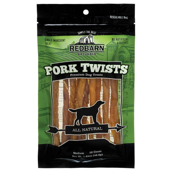 REDBARN Pork Skin Twist 10ct