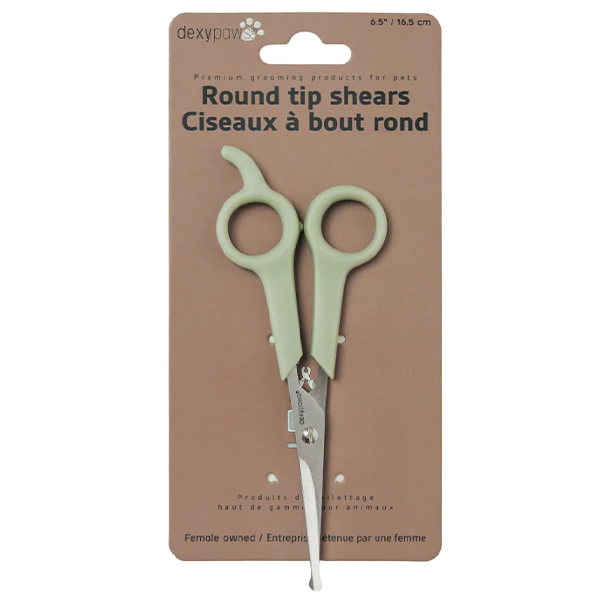 Dexypaws Dog Round Tip Shears 6.5"