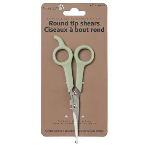 Dexypaws Dog Round Tip Shears 6.5"