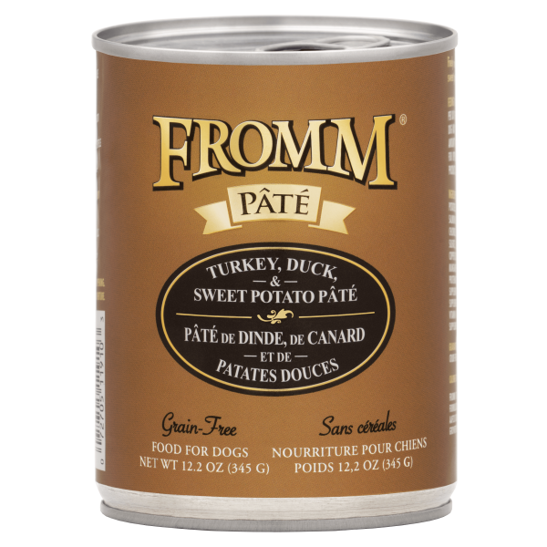 Fromm Dog GF Turkey Duck&SwPotato Pate 12.2 oz