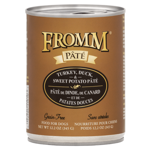 Fromm Dog GF Turkey Duck&SwPotato Pate 12.2 oz