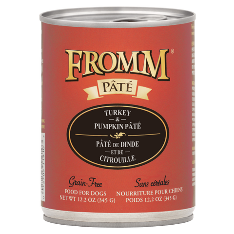 Fromm Dog GF Turkey & Pumpkin Pate 12.2 oz