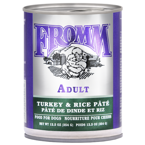 Fromm Dog Classic Adult Turkey & Rice Pate 12.5 oz