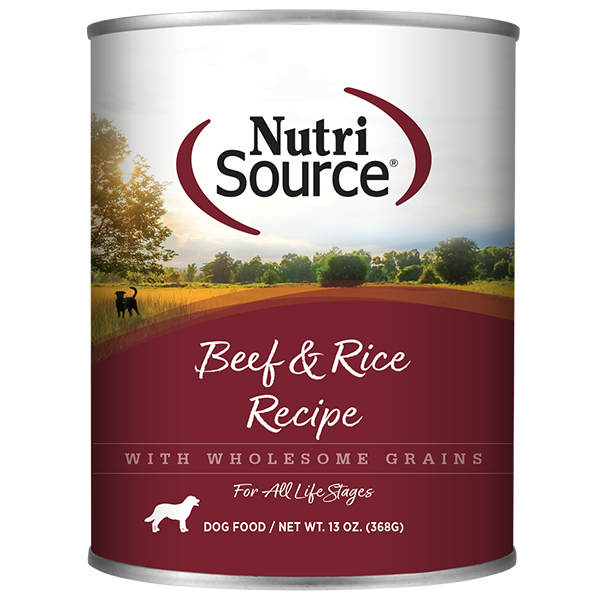 NutriSource Dog Beef & Rice