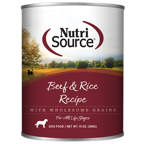 NutriSource Dog Beef & Rice