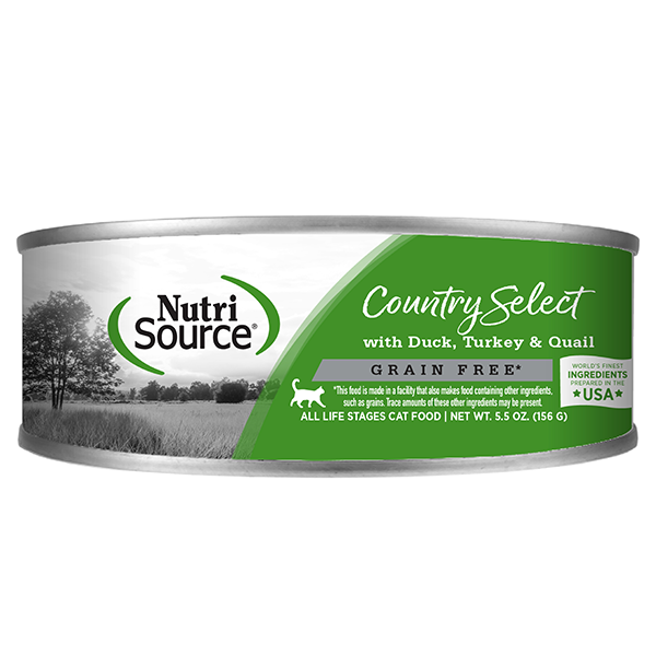 NutriSource Cat Grain Free Country Select 5.5oz