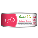 NutriSource Cat PureVita Grain Free Salmon Entree 5.5oz