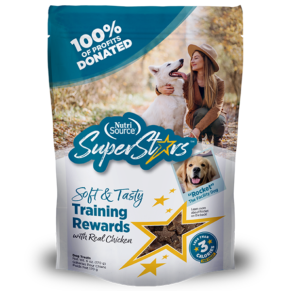 NutriSource Dog Treats SuperStars Chicken 110g