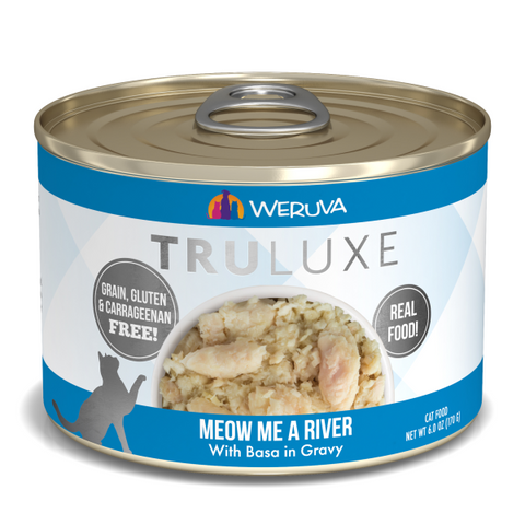 TruLuxe Cat Meow Me a River with Basa in Gravy