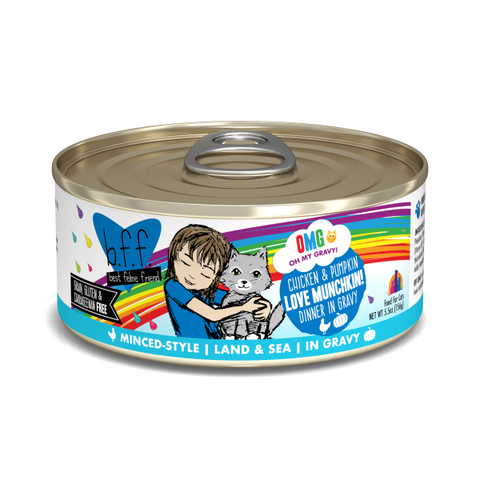 BFF Cat OMG Land & Sea Love Munchkin! 5.5 oz