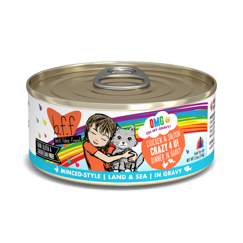 BFF Cat OMG Land & Sea Crazy 4 U! 5.5 oz
