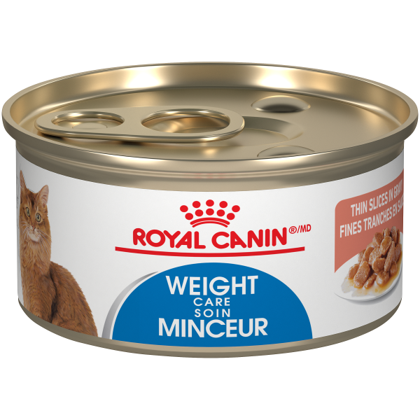 ROYAL CANIN CAN: WEIGHT CARE  THIN SLICES IN GRAVY CAT 24/CASE