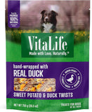 VITALIFE SWEET POTATO & DUCK TWISTS 400g