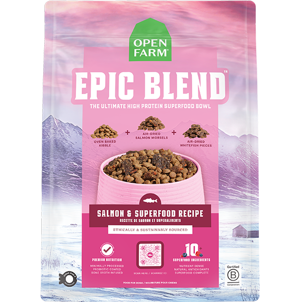 Open Farm Dog Epic Blend Salmon & Superfood