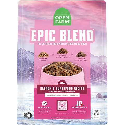 Open Farm Dog Epic Blend Salmon & Superfood