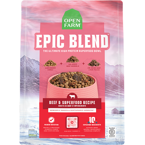 Open Farm Dog Epic Blend Beef & Superfood