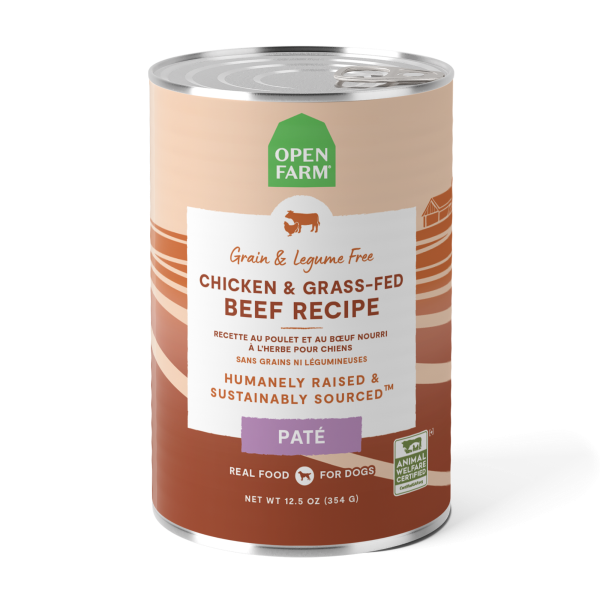 Open Farm Dog Chicken & Grass-Fed Beef 12.5 oz