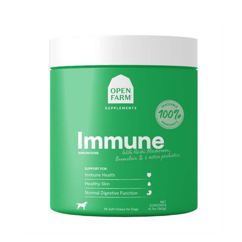Open Farm Dog Supplement Immune Chews 90 ct