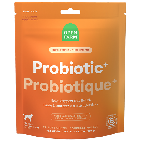 Open Farm Dog Supplement Probiotic Chews 12.5oz