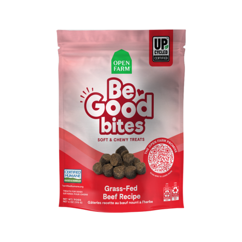 Open Farm Dog Treats Be Good Bites Beef 6 oz