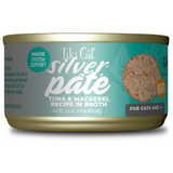 Tiki Cat Silver Pate Tuna/Mackerel 12/2.4 oz