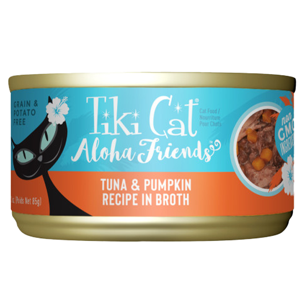 Tiki Cat Aloha Friends GF Tuna/Pumpkin12/3 oz