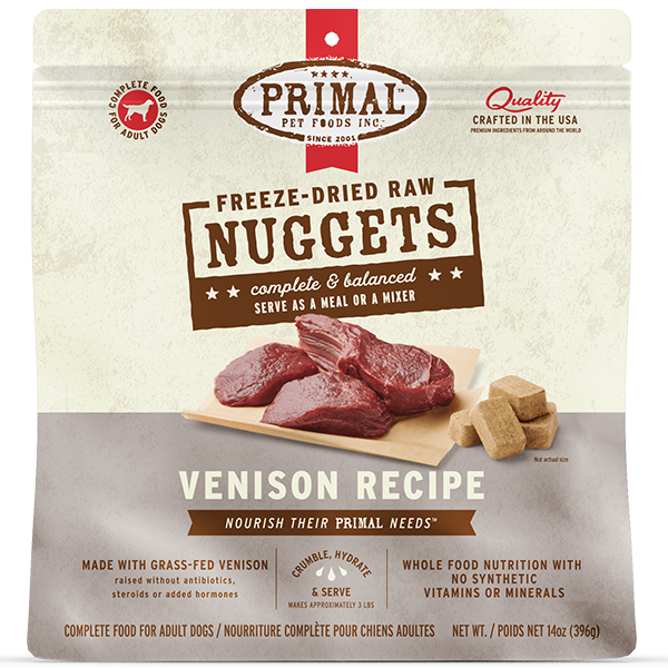 PRIMAL FREEZE DRIED VENISON