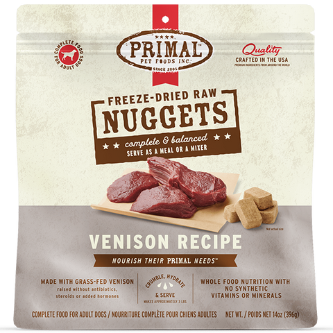 PRIMAL FREEZE DRIED VENISON