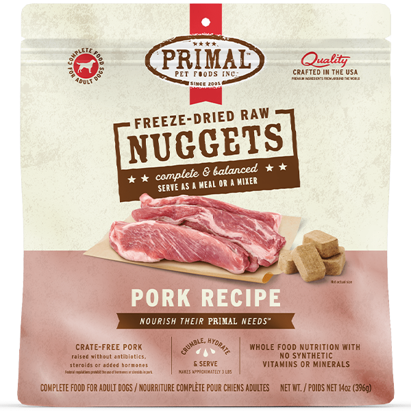 PRIMAL FREEZE DRIED PORK