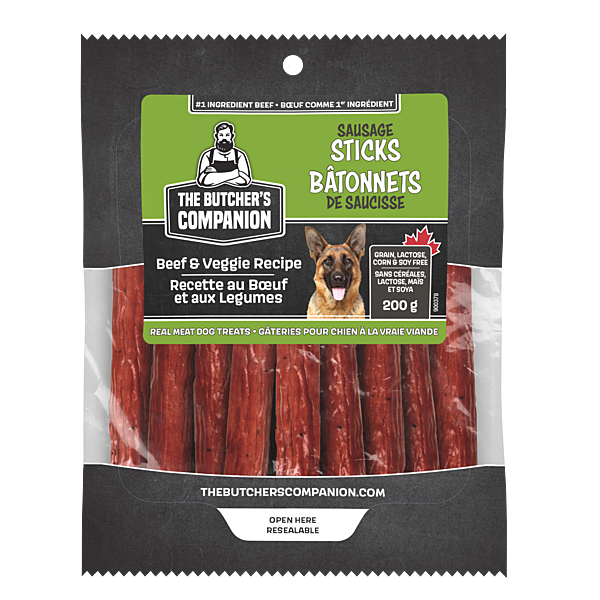 Sausage Sticks Beef & Veg Recipe 150GM