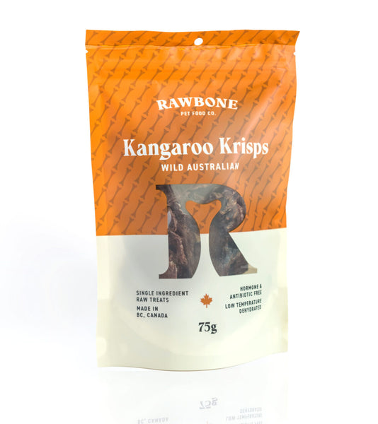 Rawbone Wild Kangaroo Krisps – 75 g