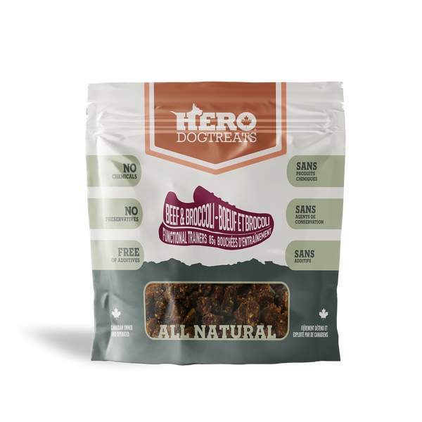 Hero Functional Trainers Beef and Broccoli - 85 g