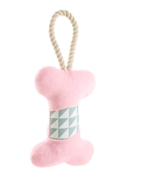 Dog Toy Salima Bone Pink
